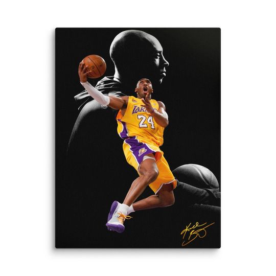 Discover Kobe Bryant Poster, Basketball Poster, Sports Gift, Wall Decor, Man Cave Gift