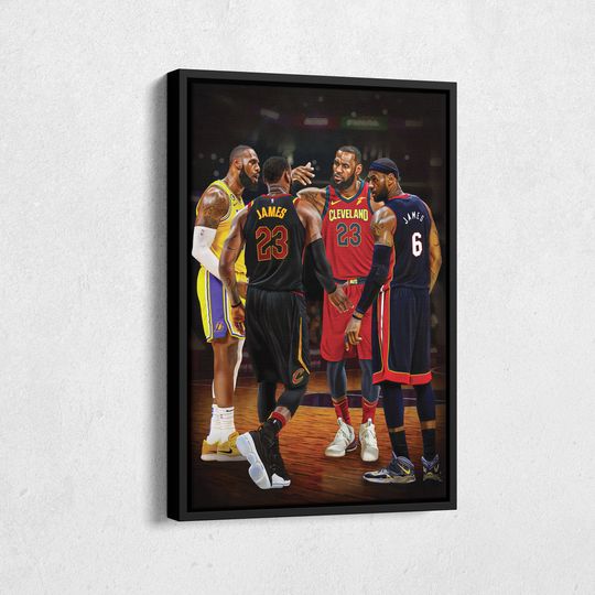 Discover LeBron James Poster, Home Decor