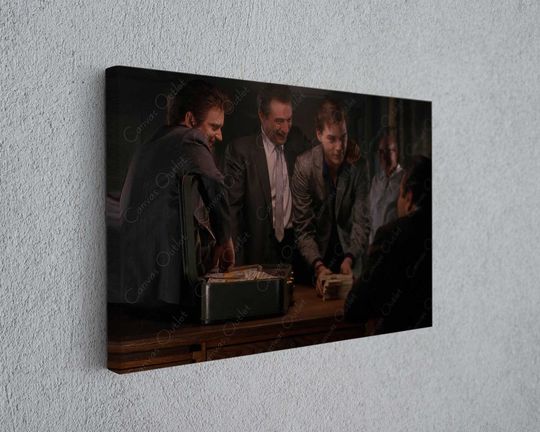 Discover Good Fellas Money Scene Canvas Gangsters Friends Print Fine Art Canvas