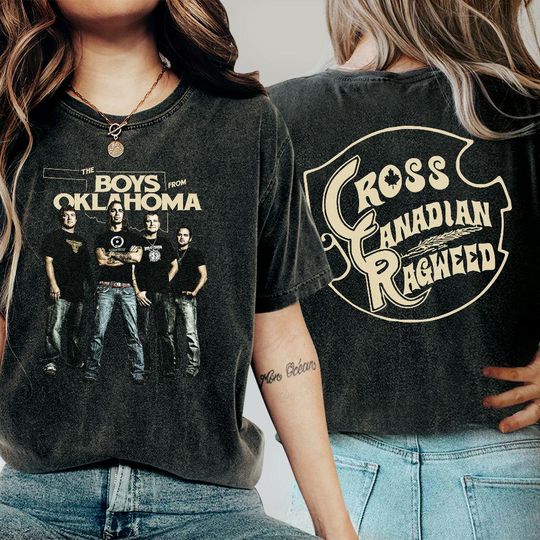Discover Cross Canadian Ragweed Vintage Shirt, Ragweed Concert 2025 Shirt,