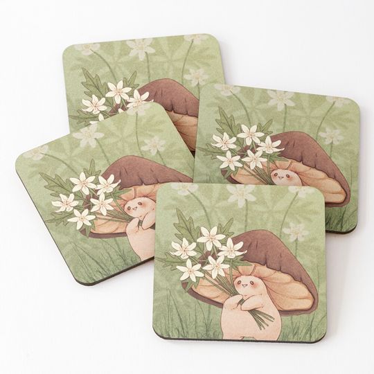 Discover Spring Flowers  Coasters