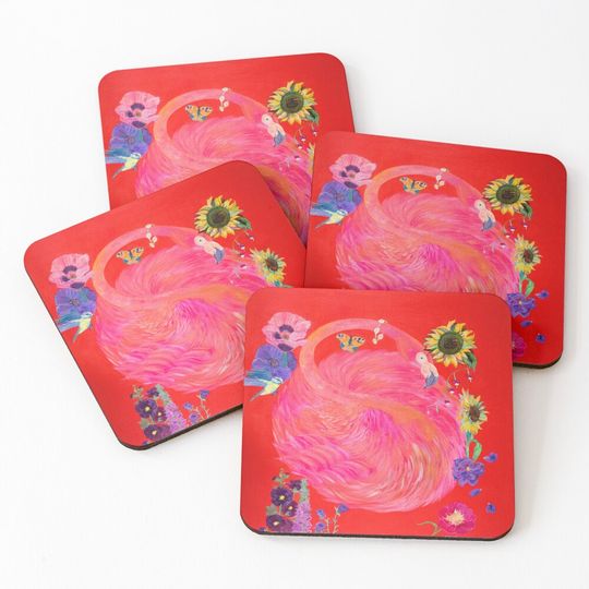Discover Flamingo Fantasy Coasters