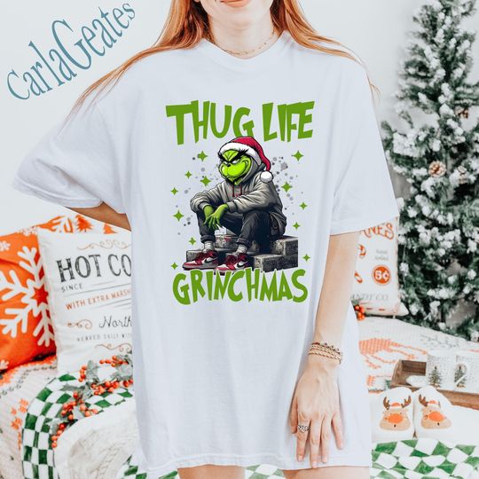 Discover Thug Life Grin Shirt, Thug Life Christmas Shirt
