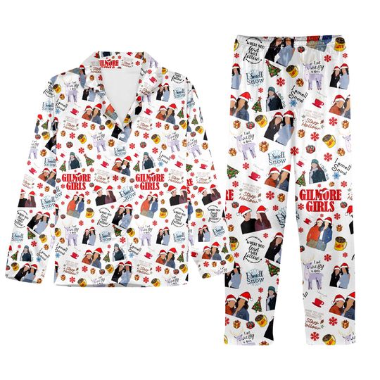 Discover Gilmore Girls Pajamas Set, Gilmore Girls Woman Pajamas, Pajamas Sleepwear, Christmas Pyjamas Set