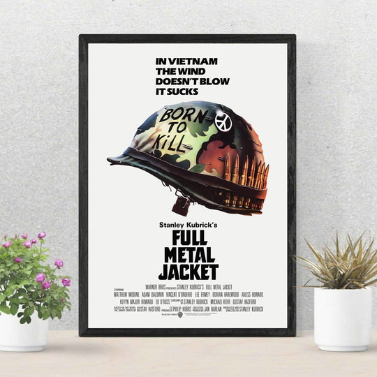 Discover Full Metal Jacket Movie Poster