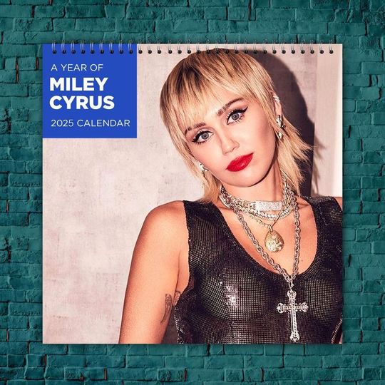 Discover Miley Cyrus 2025 Calendar