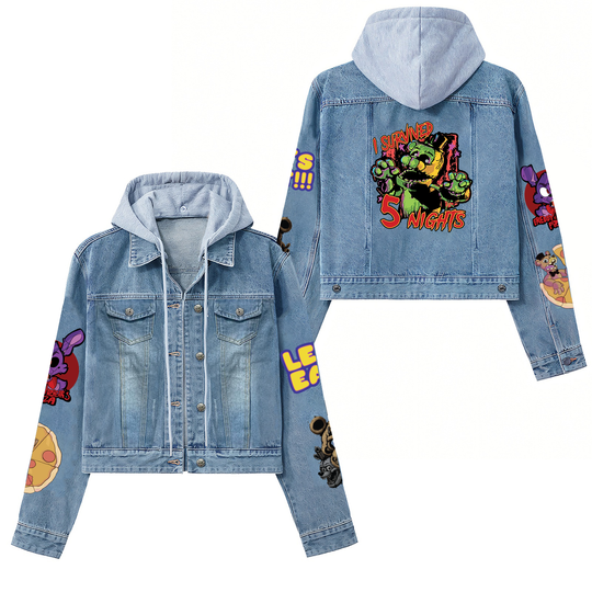 Discover Five Nights At Freddys Denim Jacket, Five Nights At Freddys Jean Jacket