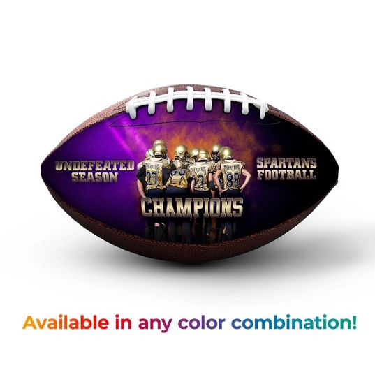 Discover Personalized Football - Custom Football Championship Gift, Custom Rugby Ball - Record Setter