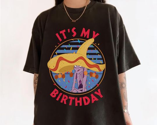 Discover Yzma Villains It's My Birthday Comfort Colors Shirt, Vintage Emperor's New Groove T-shirt