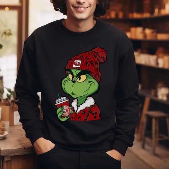 Discover Boujee funny character Football Crewneck Sweatshirt, Holiday Season Sweater, Christmas Gift Top