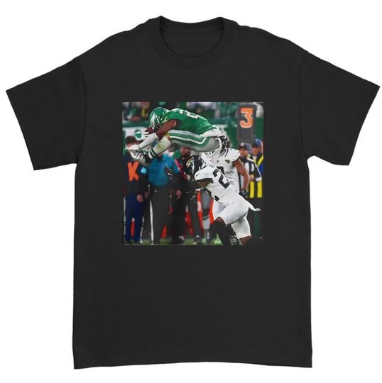 Discover Saquon Barkley Hurdle Shirt, Football Tee, Eagles Shirt