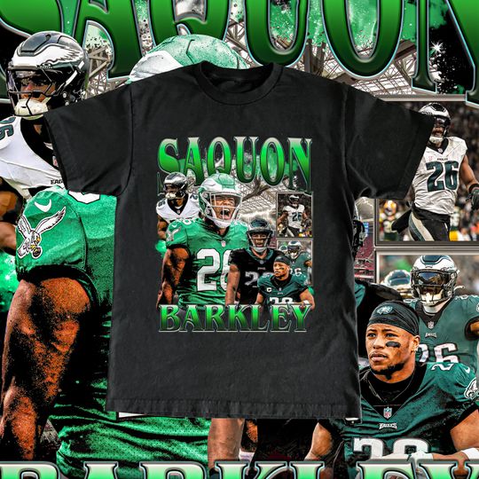 Discover Vintage Saquon Barkley Shirt - Football T Shirt