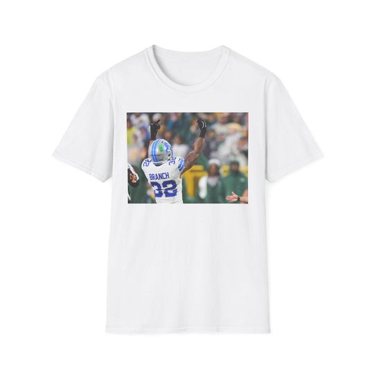 Discover Brian Branch Two Finger Salute  Unisex Softstyle T-Shirt