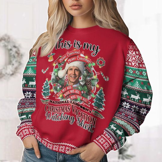 Discover Christmas Griswold Ugly Sweater, National Lampoons Xmas Sweater