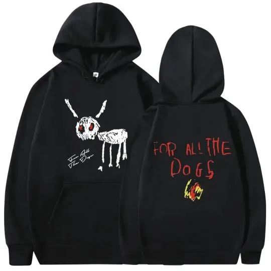 Discover Rapper Drake for All The Dogs Hoodies