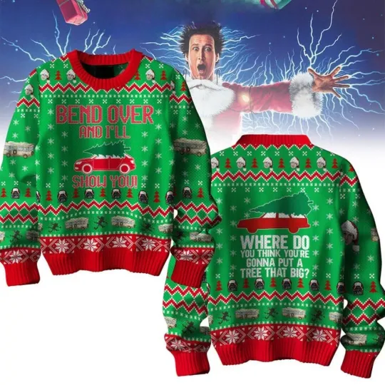 Discover National Lampoon’s Christmas Vacation Where Do You Think Ugly Sweater