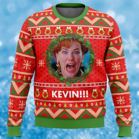Discover Home Alone Ugly Sweater, Kevin McCallister Xmas Sweater, Filthy Souls Alone Sweater