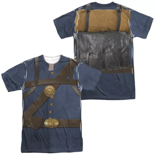 Discover Union Soldier Unisex Adult 3D Christmas Costume T Shirt