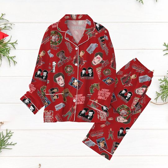 Discover Kevin McCallister Xmas Pajamas, Home Alone Movie Shirt, Home Security