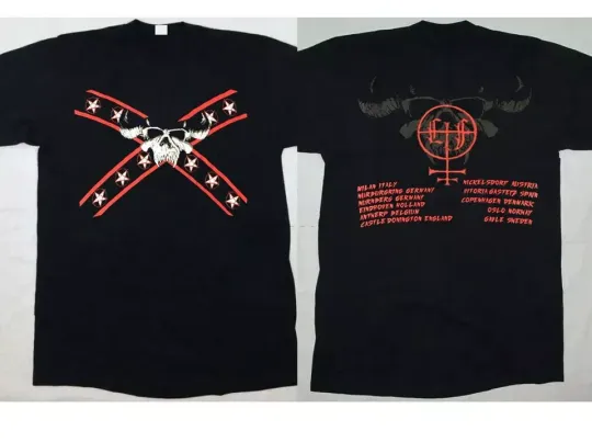 Discover DANZIG 2011 European Tour Tee, Danzig Heavy Metal Band Tour Concert