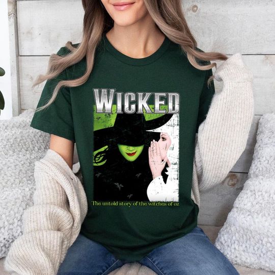 Discover Wicked Broadway A New Musical Shirt, Wicked Shirt