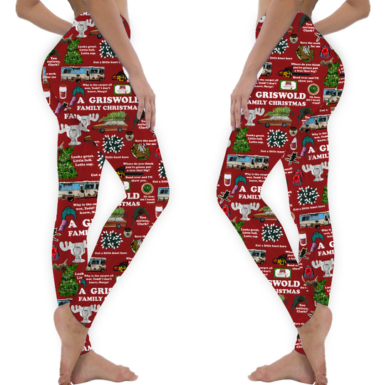 Discover Christmas Vacation Collage | Leggings