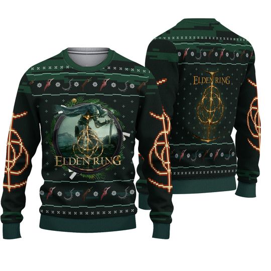 Discover Elden Ring v2 Ugly Christmas Sweater