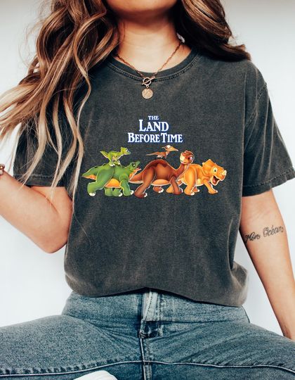 Discover Land Before Time Printed T-shirt, Land Before Time Movie Shirts