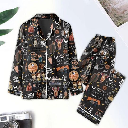 Discover Supernatural Movie Family Pajamas Set - Matching Design