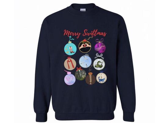 Discover Ugly Christmas Swiftmas Christmas Sweatshirt, Swiftmas
