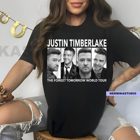 Discover Justin Timberlake world tour shirt Justin Timberlake t-shirt Timberlake