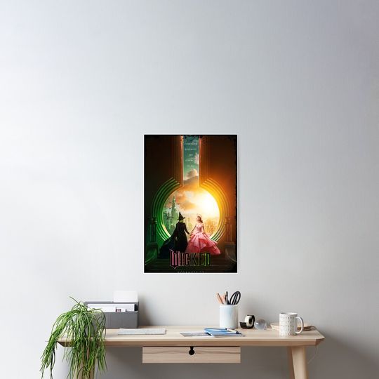 Discover Aesthetic Wicked Fantasy Movie Graphic Poster