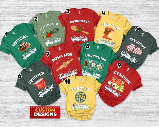 Discover Christmas Baking Shirt - Matching Family Holiday Shirt