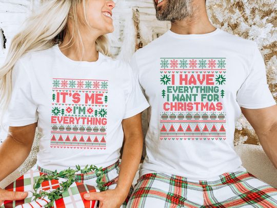 Discover Couples Matching Christmas Sweaters, Xmas Party Couples Funny Christmas
