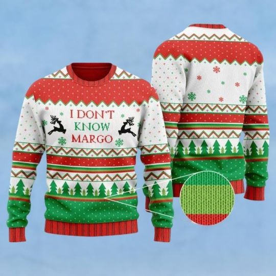 Discover I Don't Know Margo Ugly Christmas Sweater, National Lampoon's Christmas