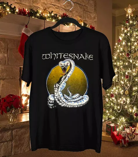 Discover 1987 Whitesnake Band Rock Tour Concert T SHIRT