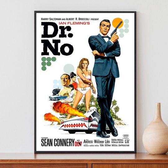 Discover James Bond Dr No PM (1962) Movie Poster