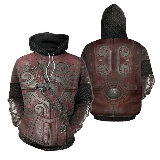 Discover The Lord of the Rings Hoodie 3D printed Armor Pullover coat Autumn