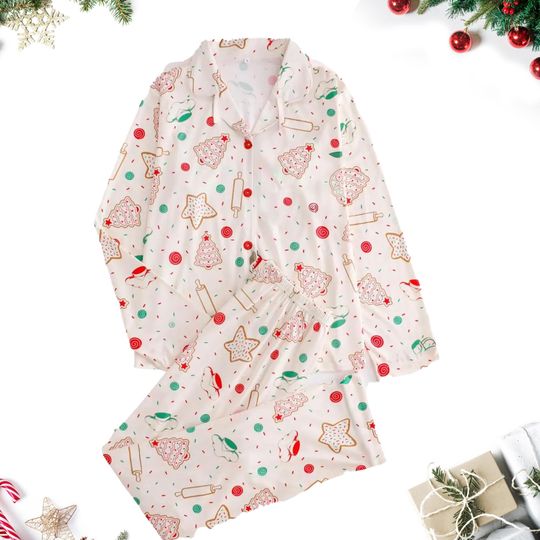 Discover Christmas Tree Cakes Pajamas, Tree Cakes Pajamas Set, Christmas Family Matching