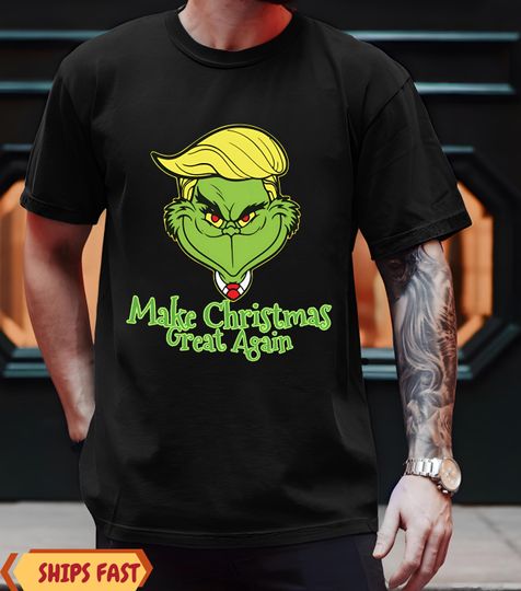 Discover Make Christmas Great Again Trump Shirt
