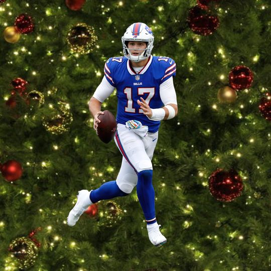 Discover Josh Allen Acrylic Ornaments with personalization Ornament