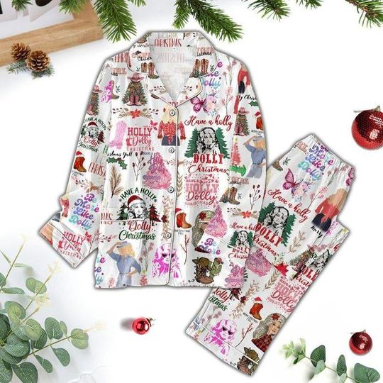 Discover Have A Dolly We Trust Pajamas Set, Be A Dolly Christmas Women Pajamas
