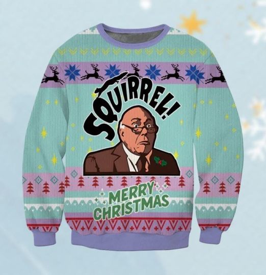 Discover National Lampoon's Christmas Sweater, Christmas Vacation Squirrel