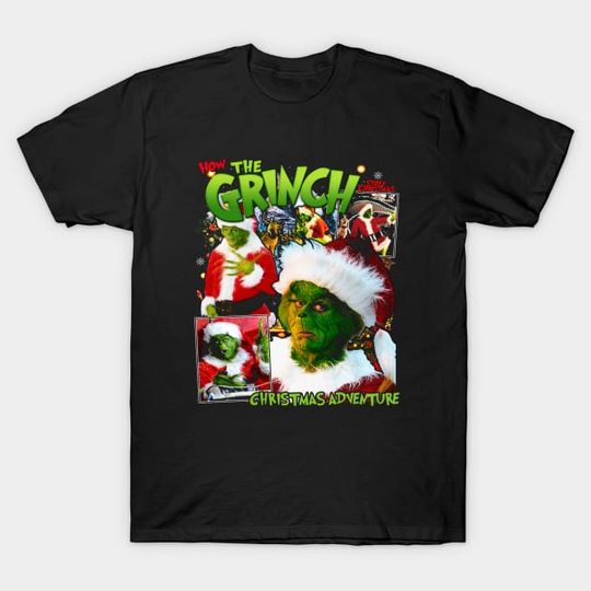 Discover How The funny character Stole Christmas Adventure - The funny character T-Shirt