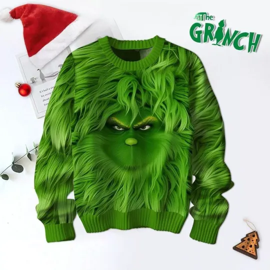 Discover The funny character With A Sneaky Smile Christmas Ugly Sweater