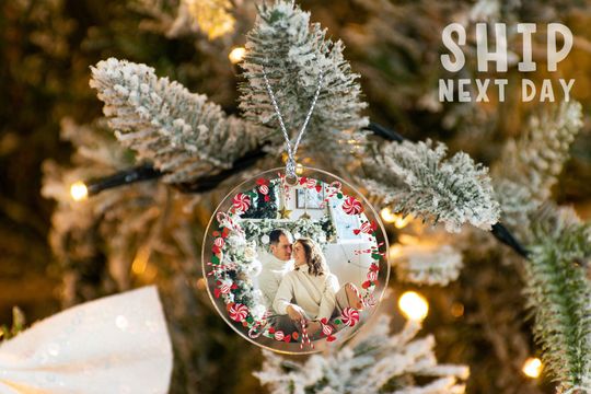 Discover Personalized Photo Ornament For Christmas, Family Christmas Gifts