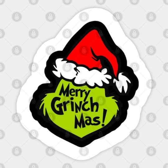 Discover Merry funny character mas! - The funny character - Sticker