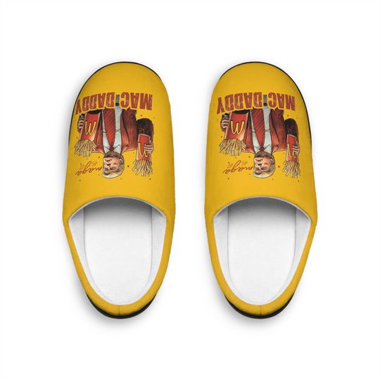 Discover MAC Daddy Trump with Fries Men's Slippers
