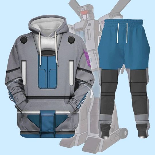 Discover Christmas Transformers Vortex Cosplay Hoodie/Joggers, Autobot Costume Shirt, Transformers Sweatshirt And Pants