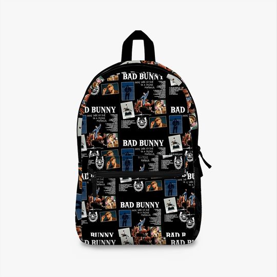 Discover Bad Bunny Most Wanted Tour 2024 Backpack